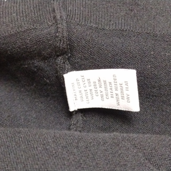 Charter Club Woman Black Crochet Textured Short Sleeve Button Up Cardigan Top - Picture 8 of 14